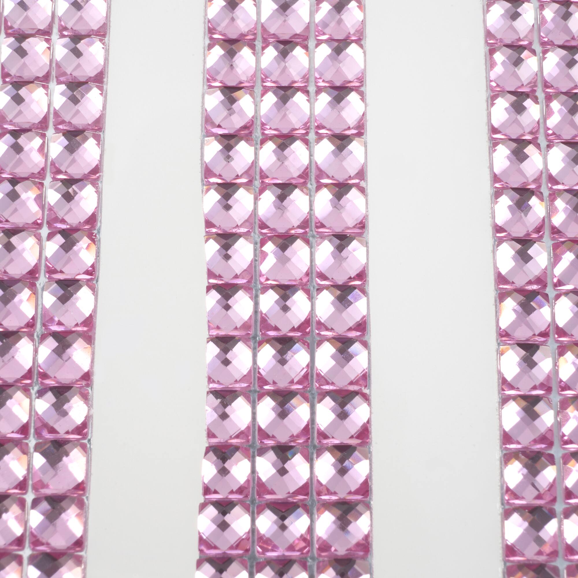 12 Packs: 3 ct. (36 total) Light Pink Border Bling Stickers by Recollections™